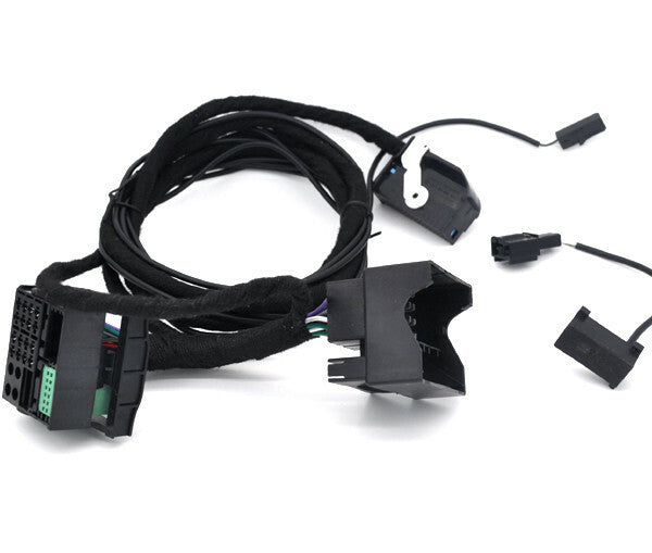 Qualock A2DP Bluetooth Wiring Harness Cable Micphone for VW RCD510 RNS510 RCD310