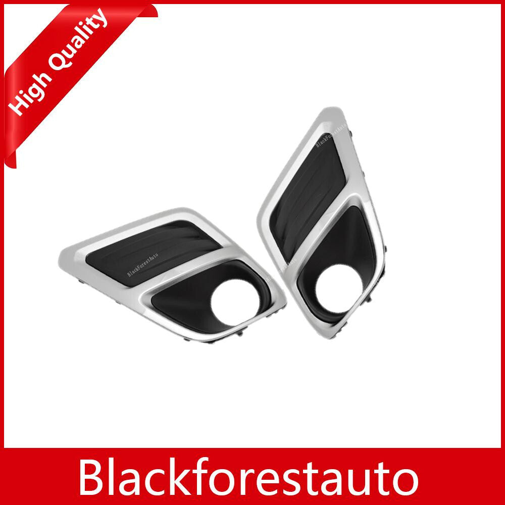 2pcs Front Bumper Fog Light Trim Bezel Cover Base Cap Fits for Subaru for Forester 19-21