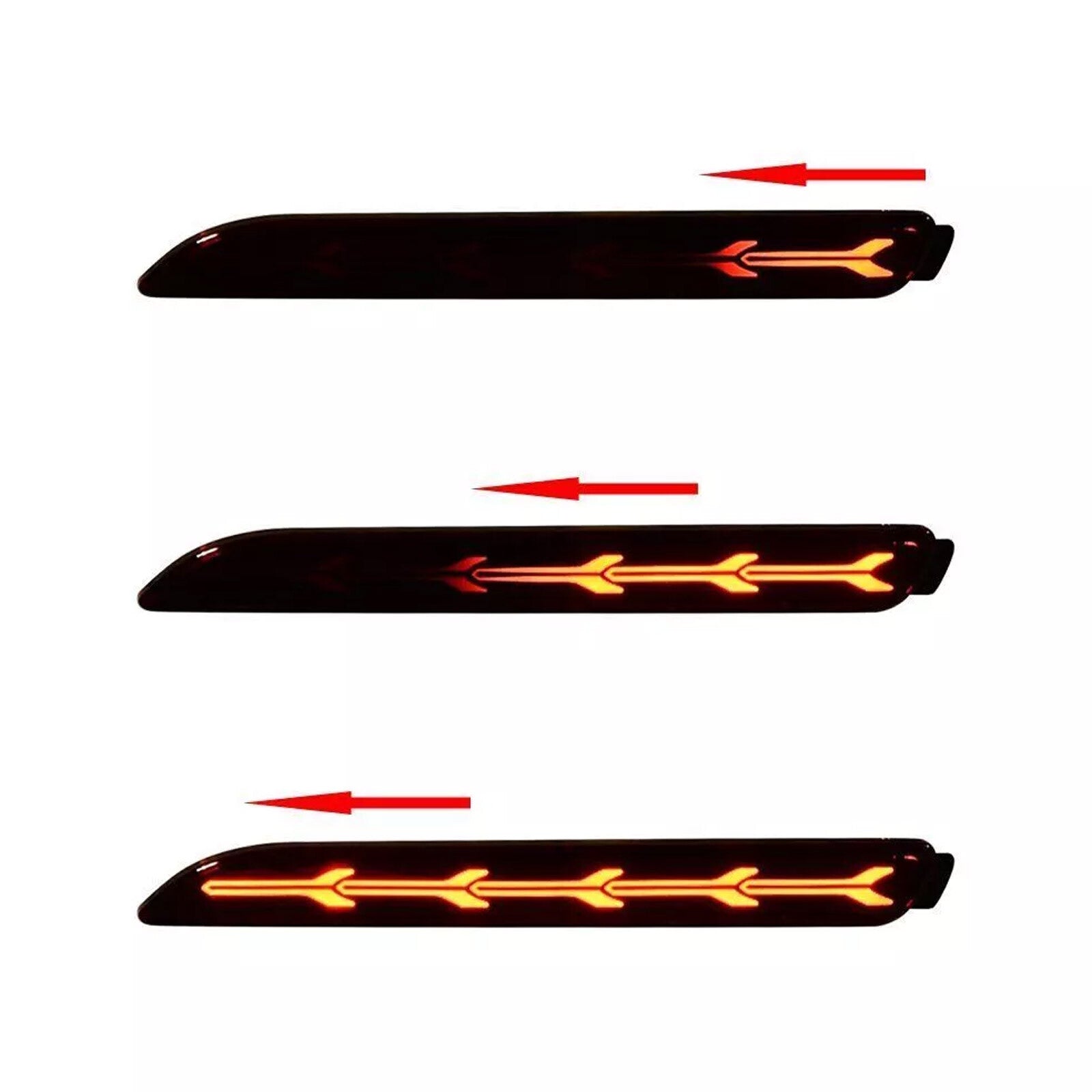 LED rear bumper reflector lights, turn signal lights, and brake lights, suitable for Toyota Venza 2009-1DX.