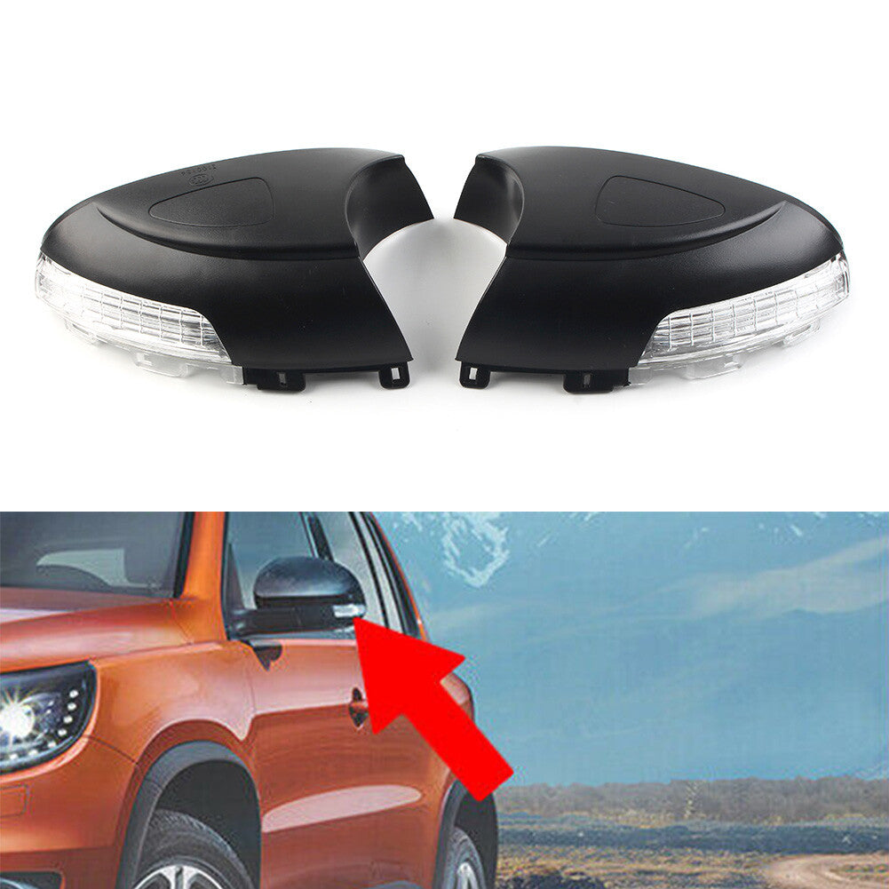 2x Side Rear View Mirror Turn Signal Light Left Right for VW for Tiguan 08-16