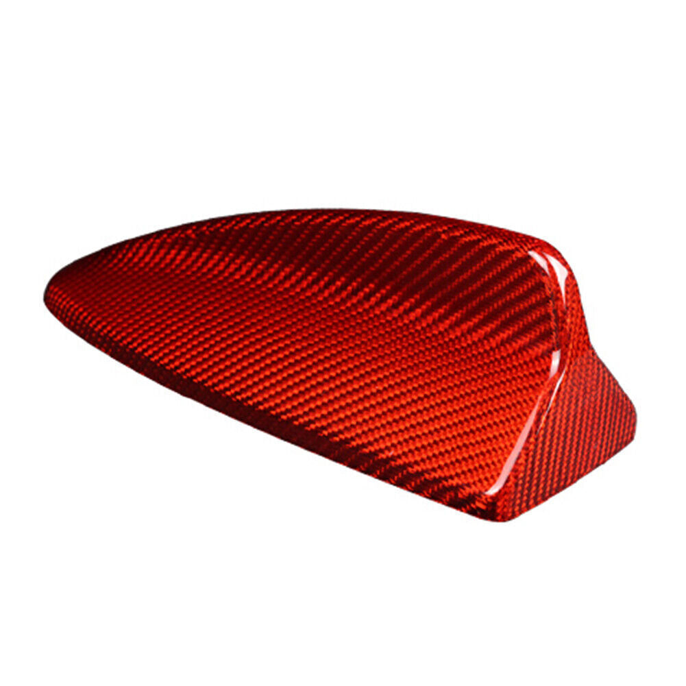 Carbon fiber red shark fin antenna cover suitable for BMW 5 Series, 7 Series, F07 GT, F11 X3, 5 Series, 6 Series