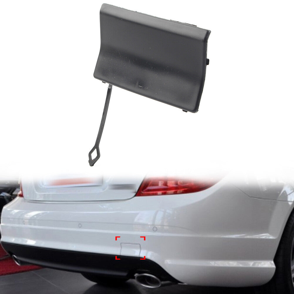 Rear Bumper Tow Hook Eye Cover for Mercedes-Benz C Class W204 2007-2012 11