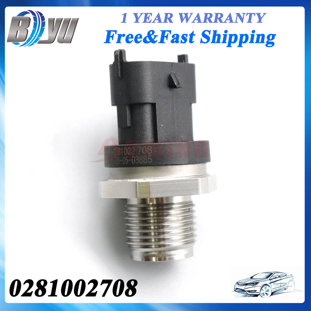 0281002708 for TOYOTA YARIS LUNA COMPACT 1.4 D4D Fuel Rail Pressure Sensor