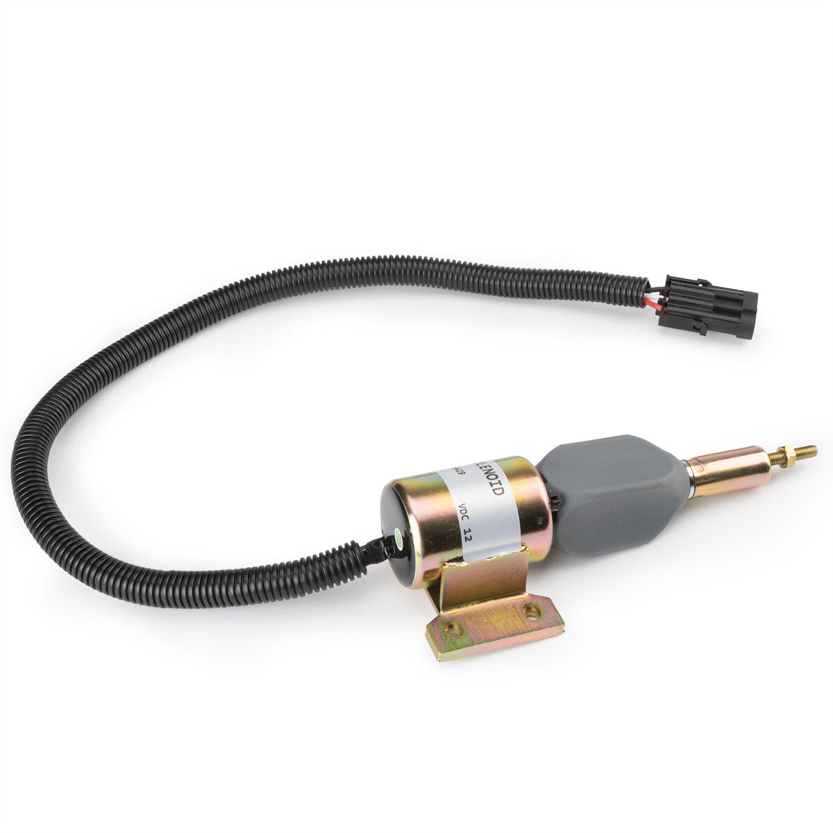 12V Fuel Shut Off Solenoid SA-4941 3991167 3932529 For 6BT for Hyundai R170