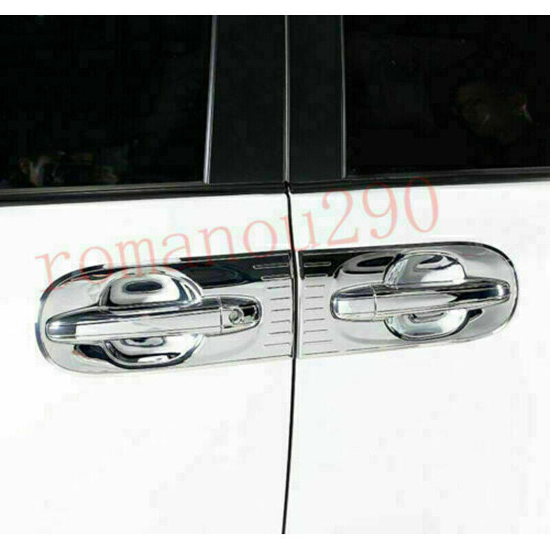 for Toyota for Sienna 2011-2020 ABS Chrome Exterior Door Bowl+Handle Cover Trims set