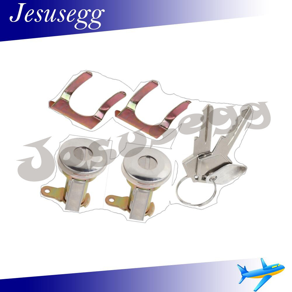 Door Lock Cylinder w/ 2 Keys Gasket Retainer for Dodge D100 D250 D350 5070004
