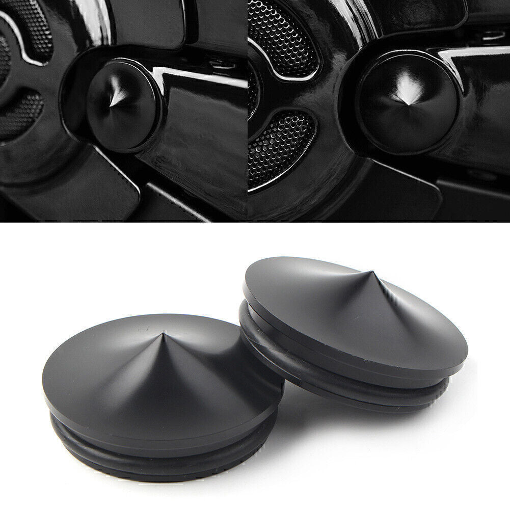 for Harley-Davidson All V-ROD Swingarm Pivot Cover Kit Satin 2006-2017 Aluminum