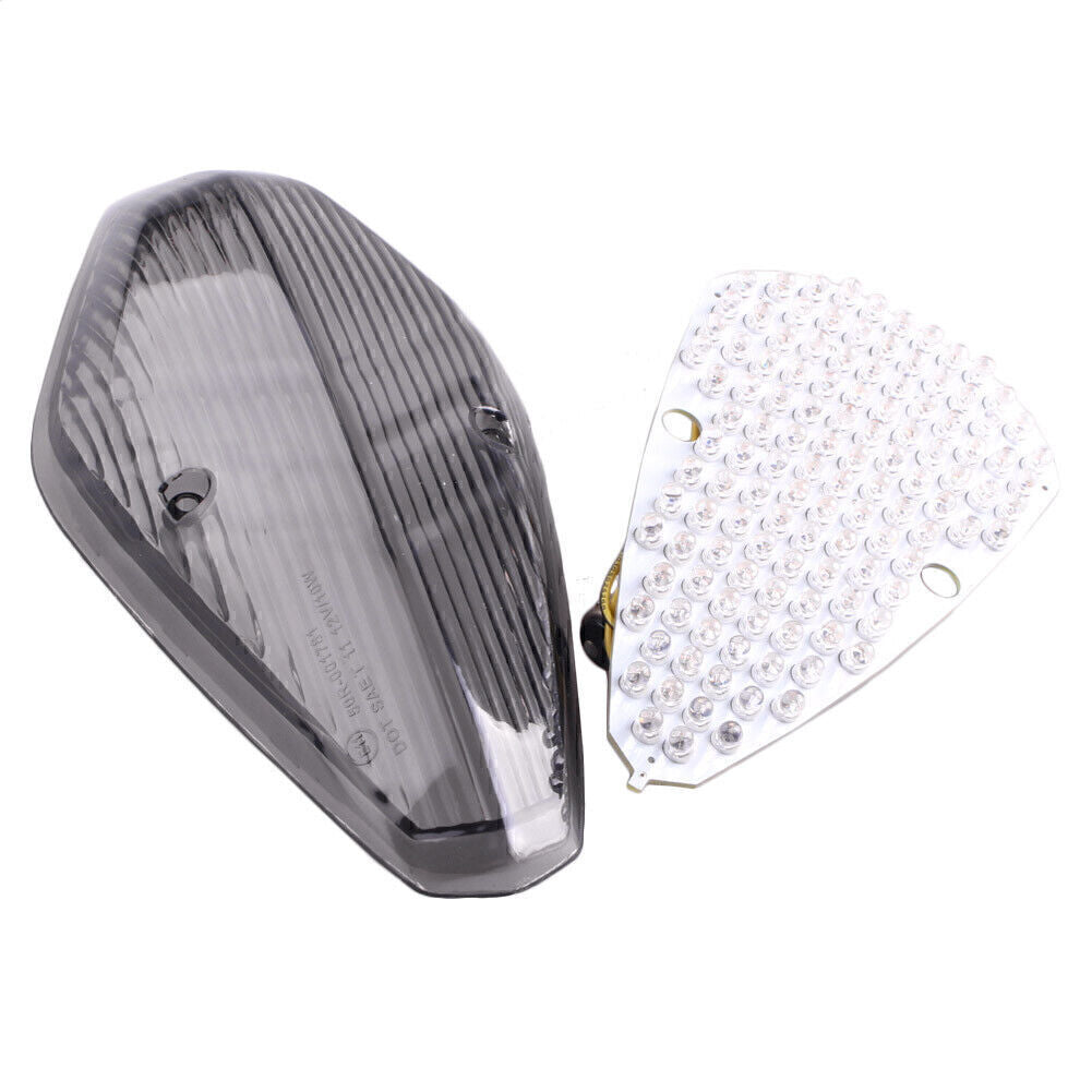 for Honda 2002-2008 07 VTX 1300 REYRO / 1800T RETRO Smoke LED Tail Light W/Brake