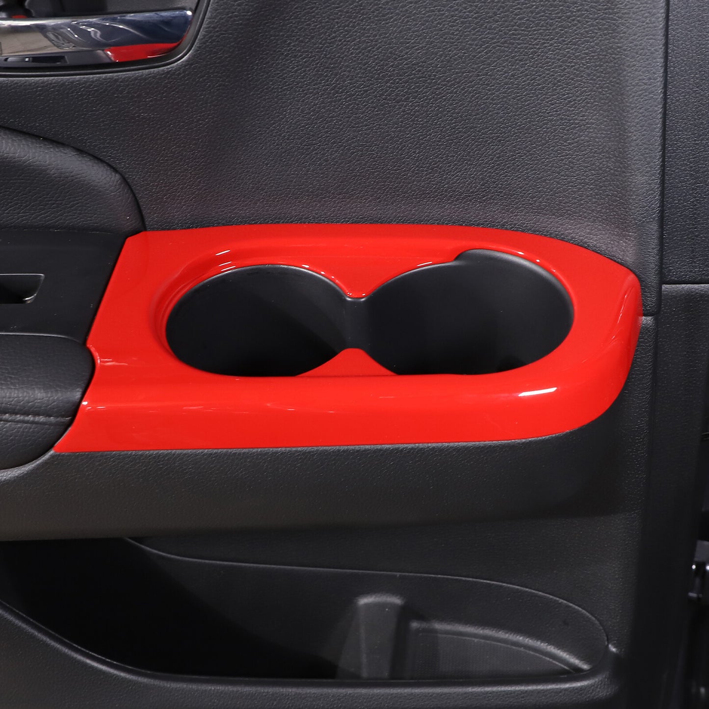 Black center console shift button storage box tray trim for Honda Pilot 2015 - 22