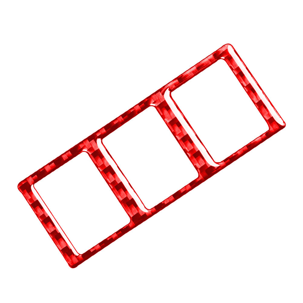 Carbon Fiber Interior Mode Switch Cover Trim for Toyota Tundra 2014-2021