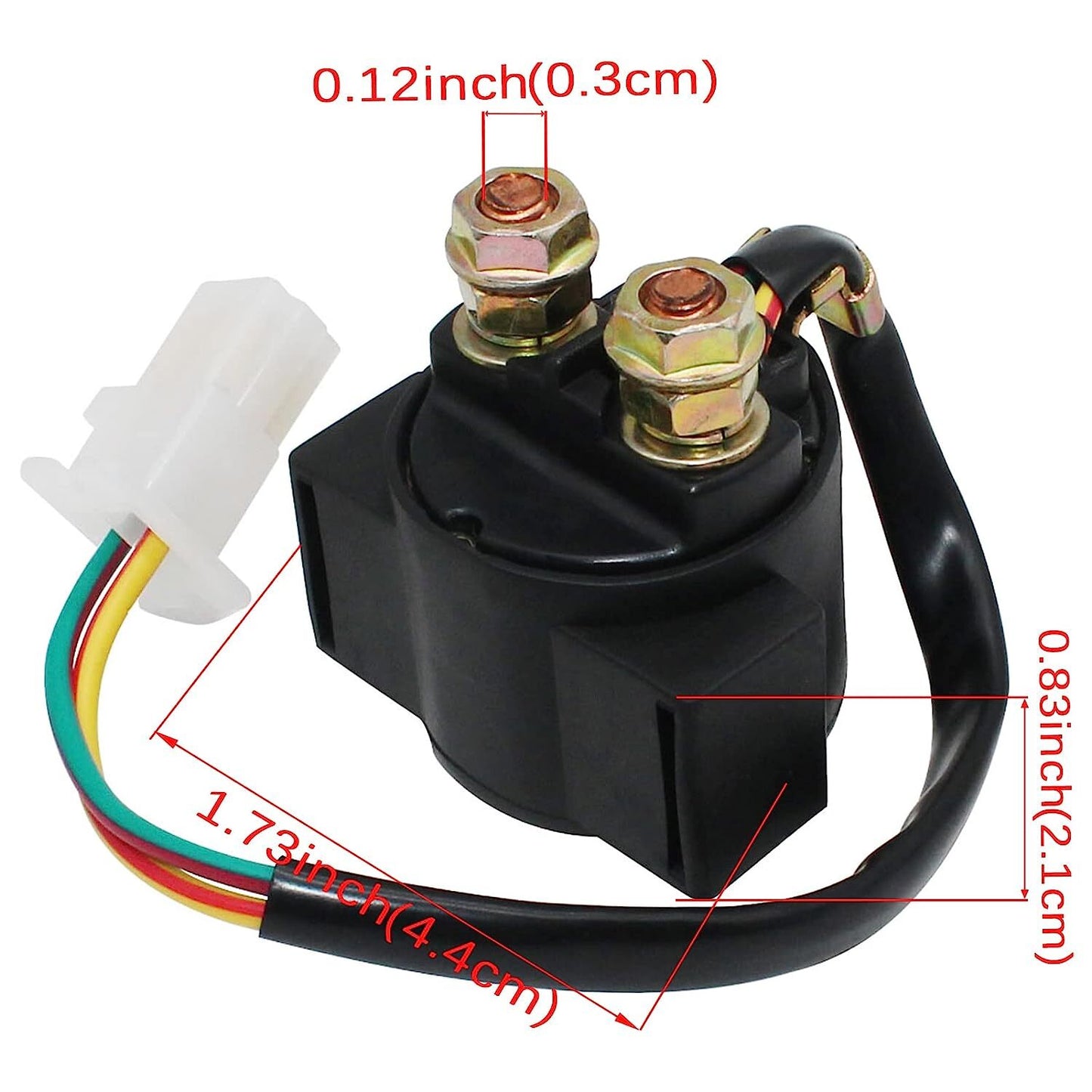 Starter Solenoid Relay for Yamaha ATV YFM 350 Big Bear Warrior Moto-4 Wolverine