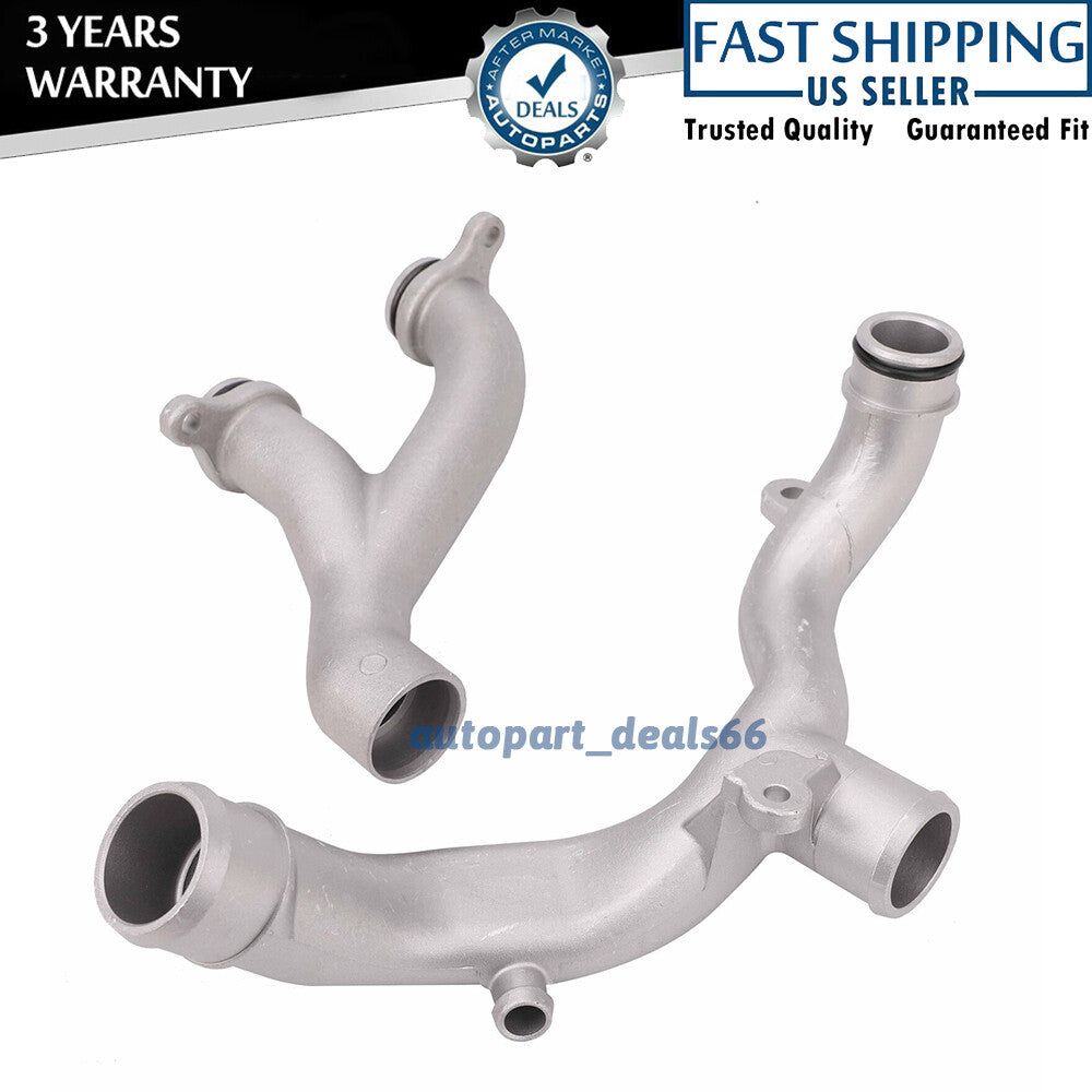 Upgrade Coolant Pipe Kit for Land Rover LR4 3.0L for Range Rover 5.0L LR090630 2PCS