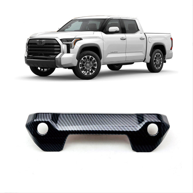 Carbon fiber rear door handle cover trim suitable for Toyota Tenderra 2022 2023