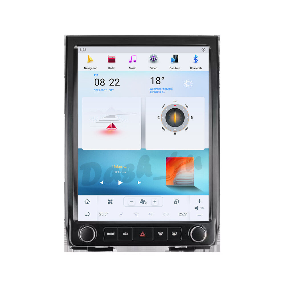 12.1 Android for Tesla Vertical Screen GPS Radio for Ford Expedition 2015 2016 2017