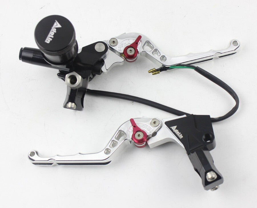 Adelin CNC Brake Clutch Levers Master Cylinder For Ruckus Zoomer 7/8 Bikes