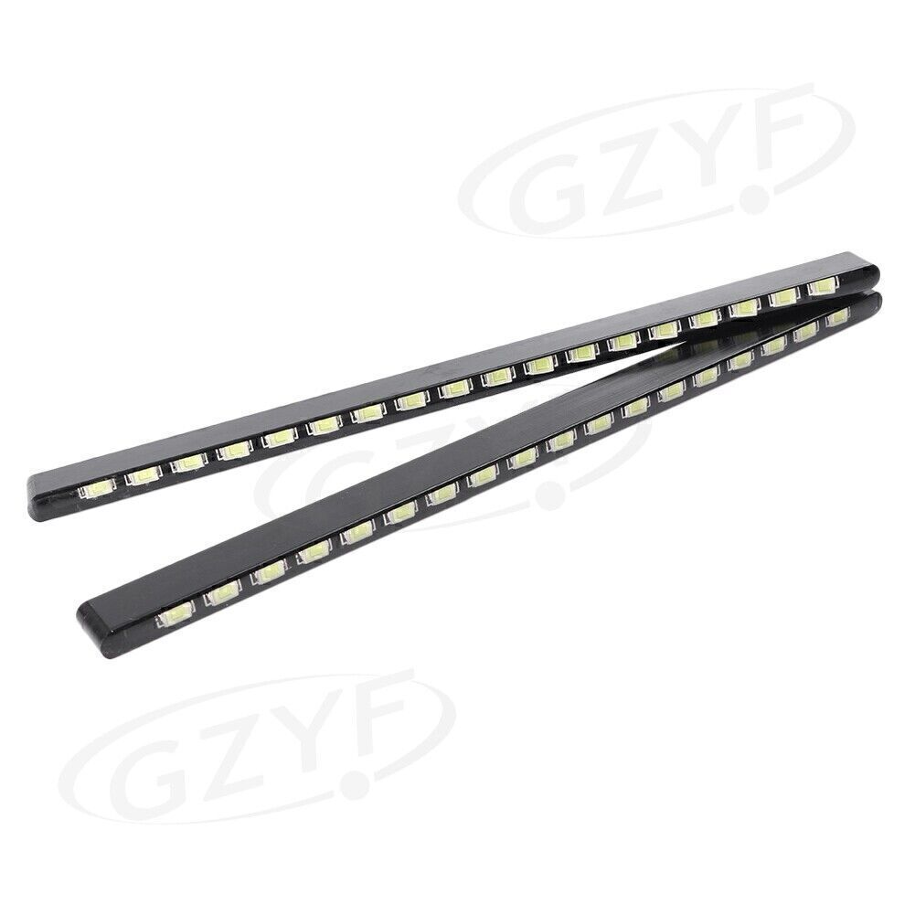 2x Waterproof 5630 18-LED Super Bright Lights DRL Fog Driving Light White