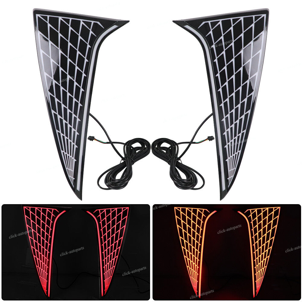 Led Rear Side Pillar Signal Brake Light Accessories for Toyota for Sienna 2021-2023
