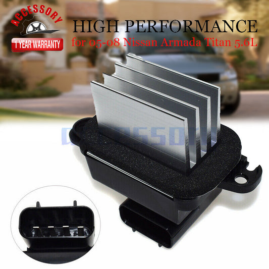Suitable for 2005-2008 for Nissan Armada Titan 5.6L hair dryer, motor resistance power 27151ZT00A