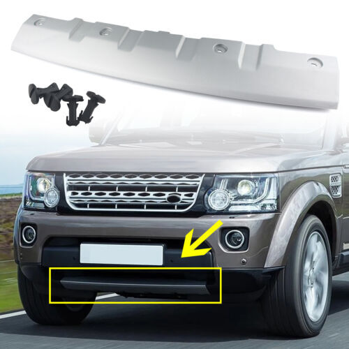 2014-2016 Front Bumper Bottom for Land Rover Discovery 4 Guard Cover Matt Silver