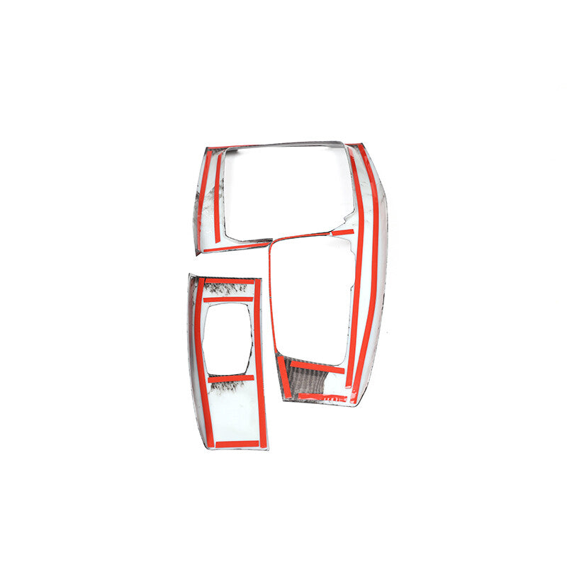 ABS chrome taillight bezel cover trim for Toyota Tacoma 2016 - 2022