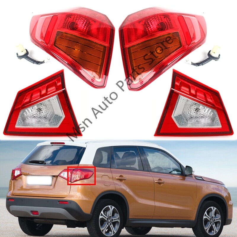1Set Rear Bumper Turn Signal Light Tail Light for SUZUKI Vitara 2016 2017 2018