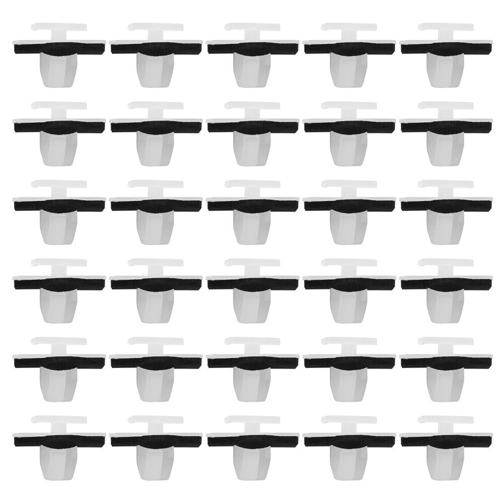 50x Nylon Moulding Clips Rocker Panel Retainer W/ Sealer for Hyundai 87756-2E000