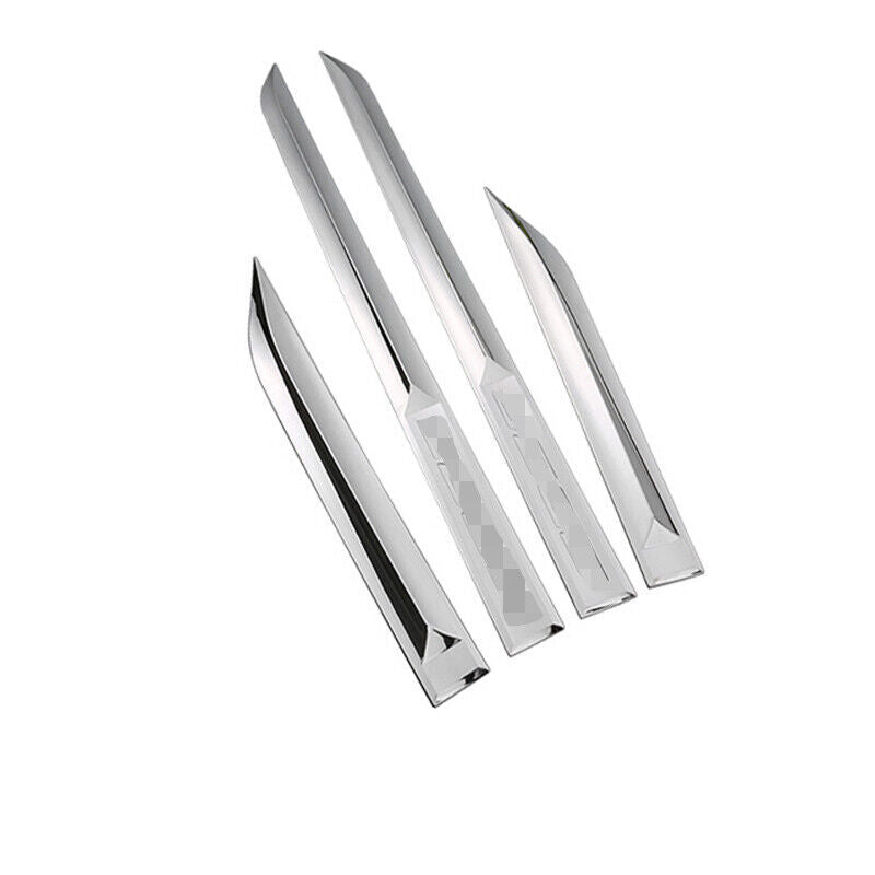 for Ford Edge 2015-2020 Chrome Side Door Body Molding Cover Anticollision Decors