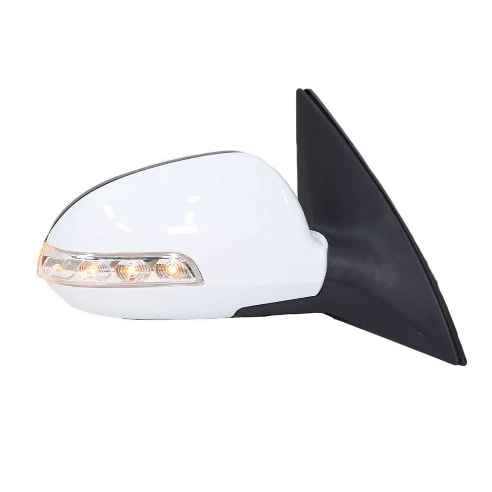 F¨¹r for Hyundai I30 FD 2007-2012 Spiegelglas Au?enspiegel Mit Heizung Rechts Wei?