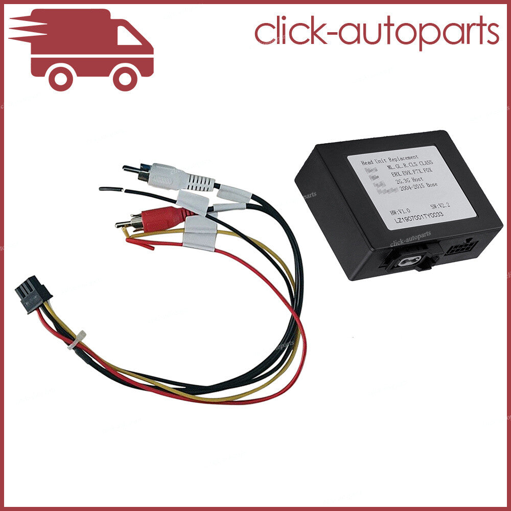 for Mercedes-Benz ML R GL SLK Optical Fiber Decoder Box Amplifier