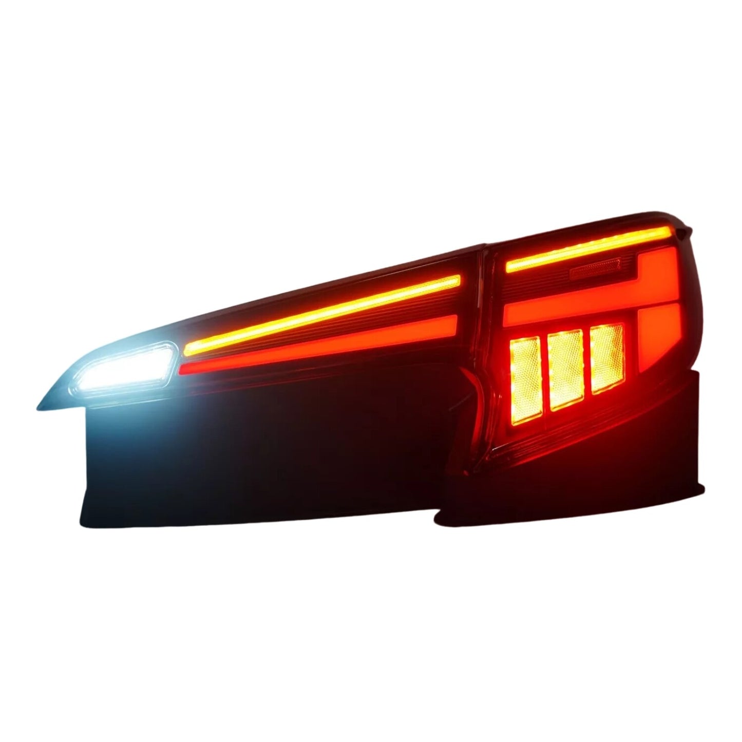 2PCS Red Tail Light Suitable For 2022-2024 for Toyota for Corolla Hatchback Rear Lamp