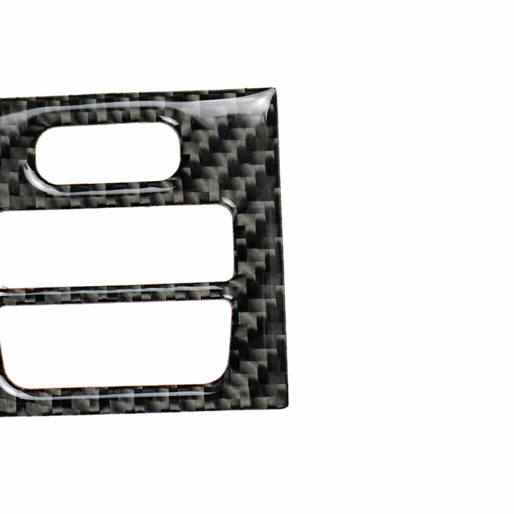Carbon Fiber Air Vent Outlet Trim Cover Fit for BMW 3 Series E90 2005-12