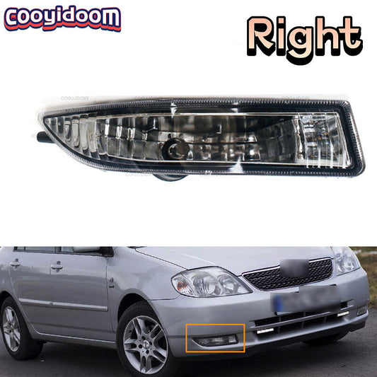 The right front bumper fog light is suitable for Toyota for Corolla Kombi Limo E12 2001-2004.