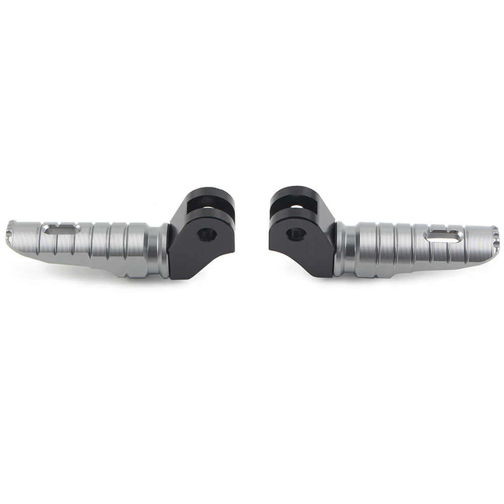 2x CNC Front Foot Pegs Fusrasten Pedal Aluminum Fur T100 T120 2016-2022 Titan