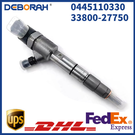 0445110330 0445110329 Diesel Fuel Injector for HYUNDAI 33800-27750