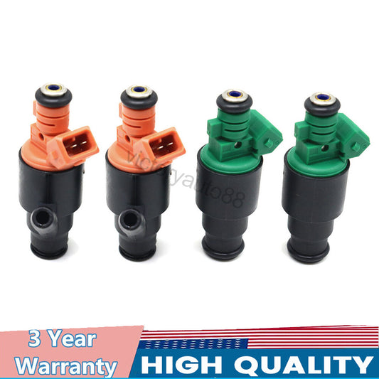 4-pack of fuel injector nozzles 0280150504 and 0280150502 suitable for 1995-2002 for Kia Sportage 2L.