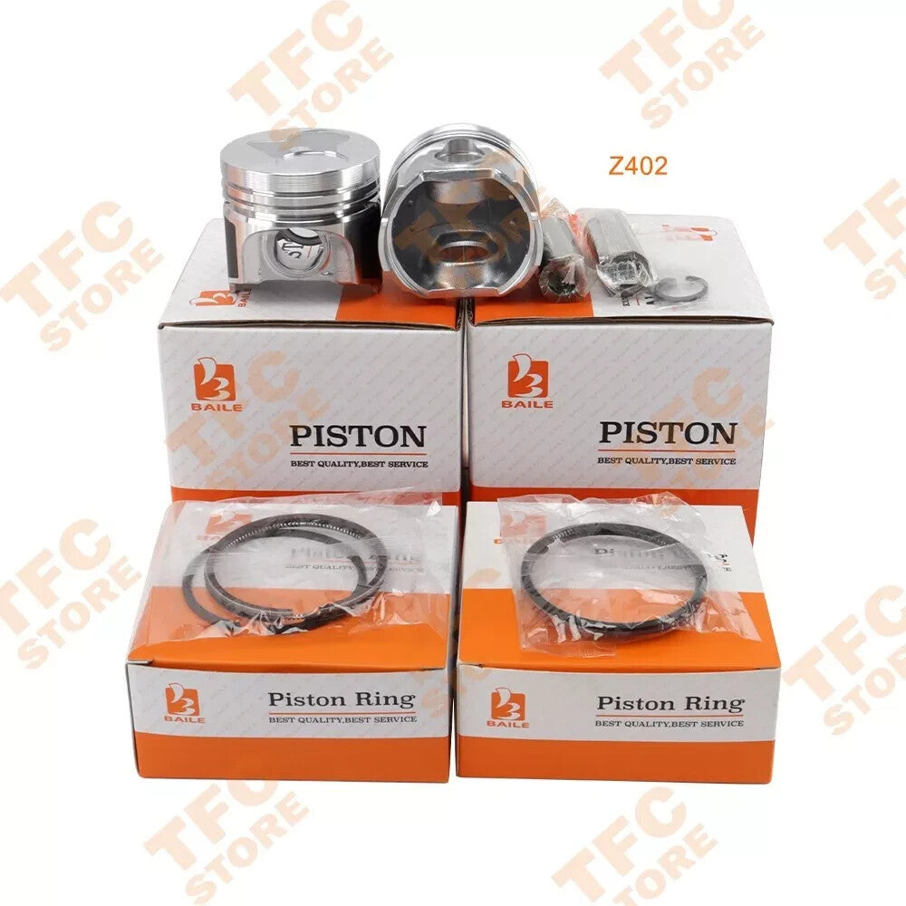 Z402 Piston + Piston Ring Set STD For Kubota Engine Overhaul Rebuild Kit New??