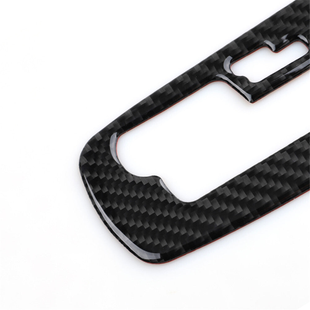 Carbon Fiber Gear Shift Panel Sticker Cover Trim for Chevrolet for Cruze 2009-2015