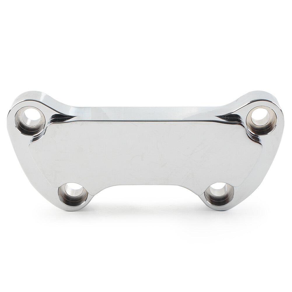 for Harley Dyna Softail Sportster 883 1 Handlebar Riser Top Clamp Cover Chrome