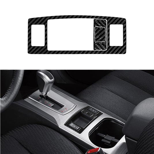 Carbon Fiber Heated for Seat Button Frame Cover for Subaru Legacy Outback 2010-2014