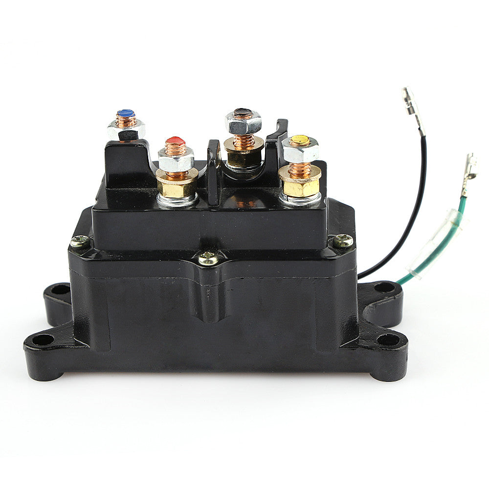 Winch electromagnetic relay solid contactor rocker switch thumb universal suitable for trucks and all-terrain vehicles