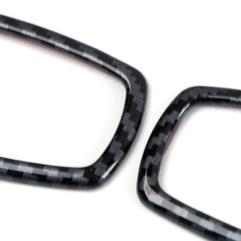 for Kia Carnival 2022-24 Carbon Fiber ABS Side Reading Light Frame Cover Trim 2X