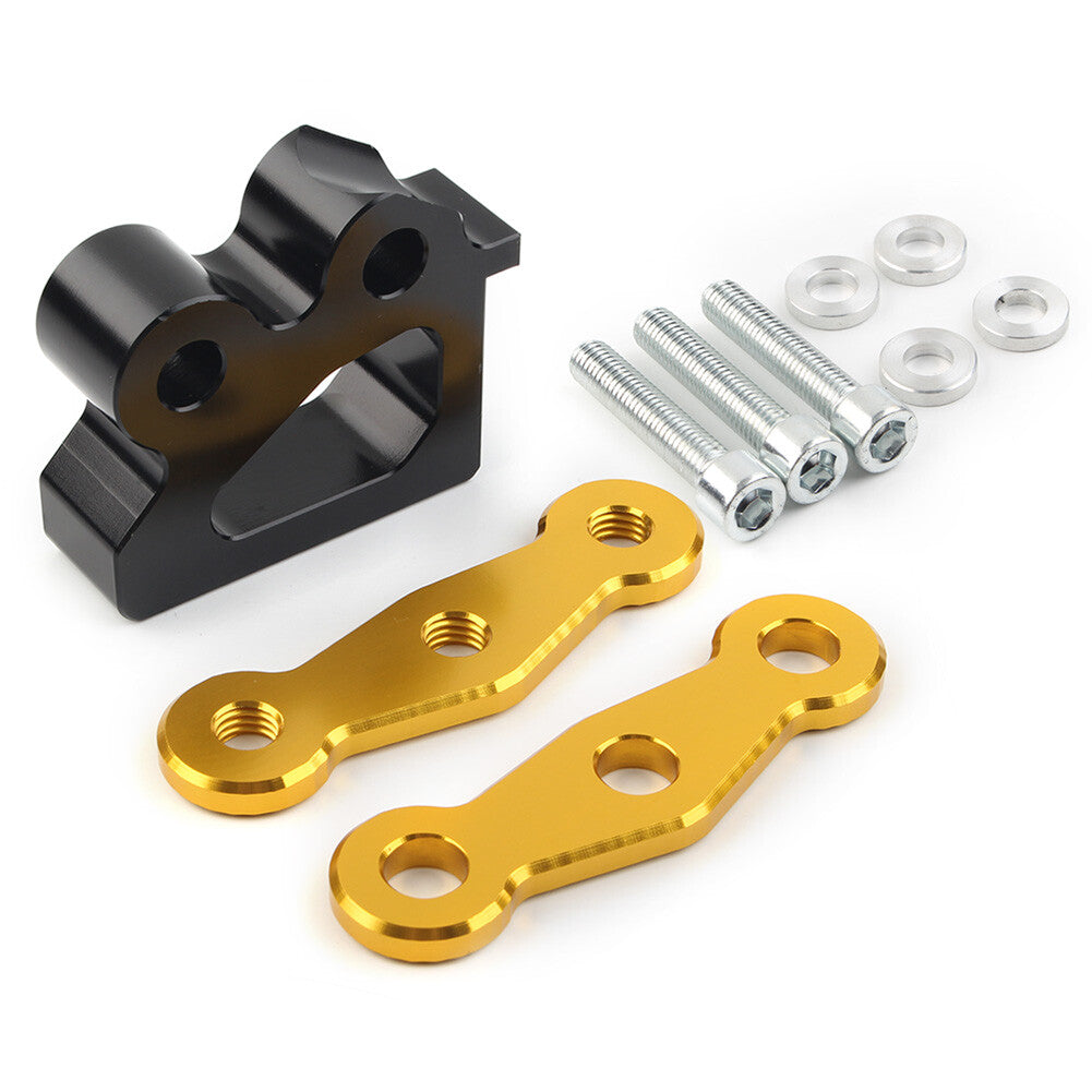Gold for Honda Grom Msx125 Sf 2013-21 Inch Billet Rear Shuck Lowering Suspension