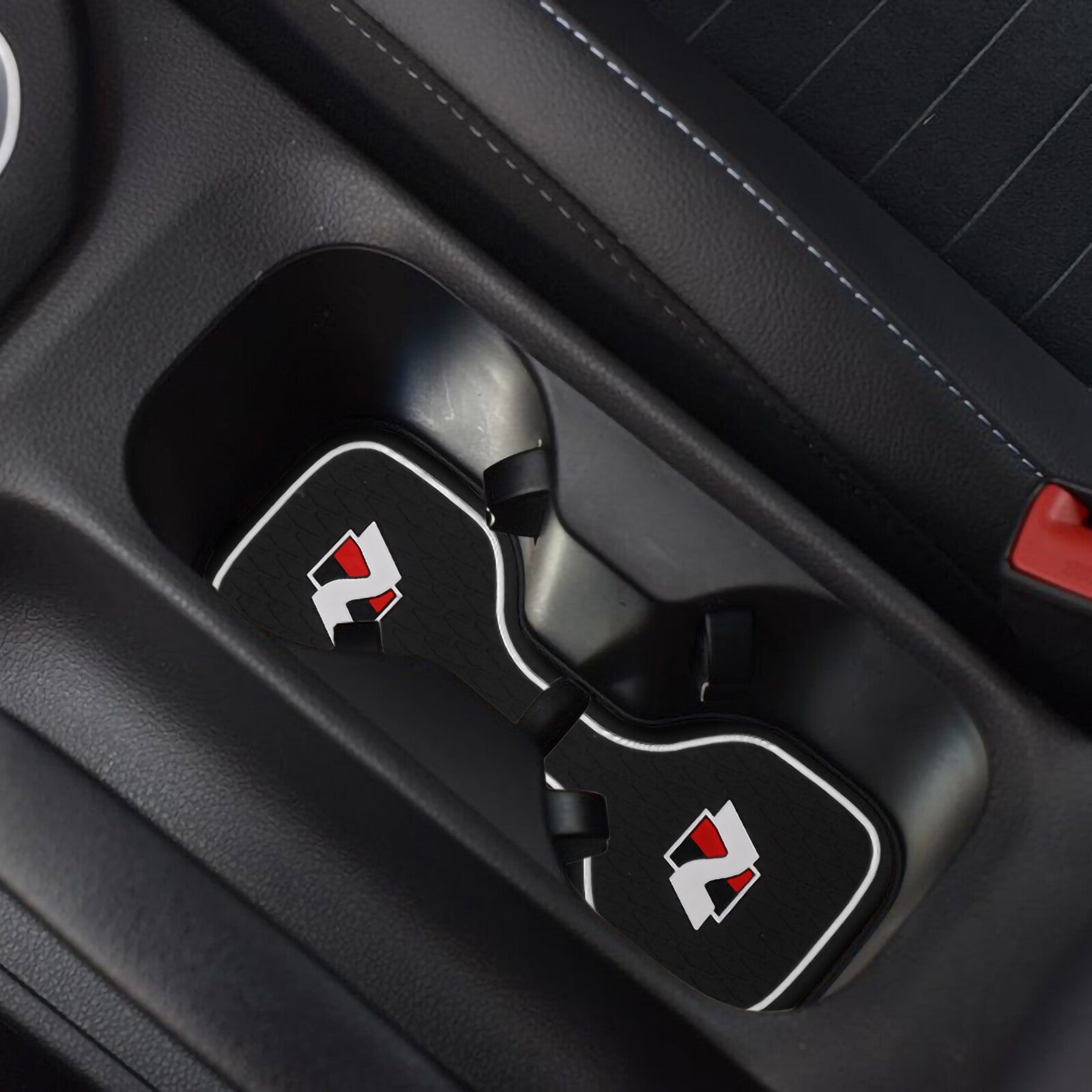 Non-Slip Gate Slot Pad for Hyundai I30 I30 N 2017~2022 Accessories Cup Mat WHITE