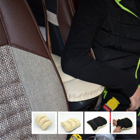 Car Center Armrest Pad Console Beige Box Cover Cushion Soft Durable Wear Mat