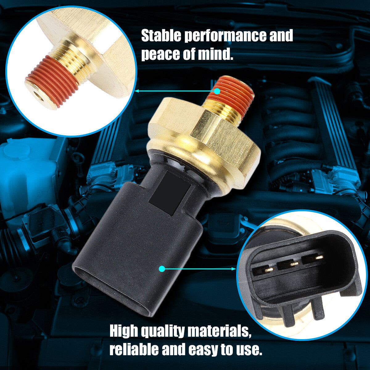 1X NEW OIL PRESSURE SENDING UNIT for JEEP for DODGE for CHRYSLER 3.6L 5.7 05149062AA