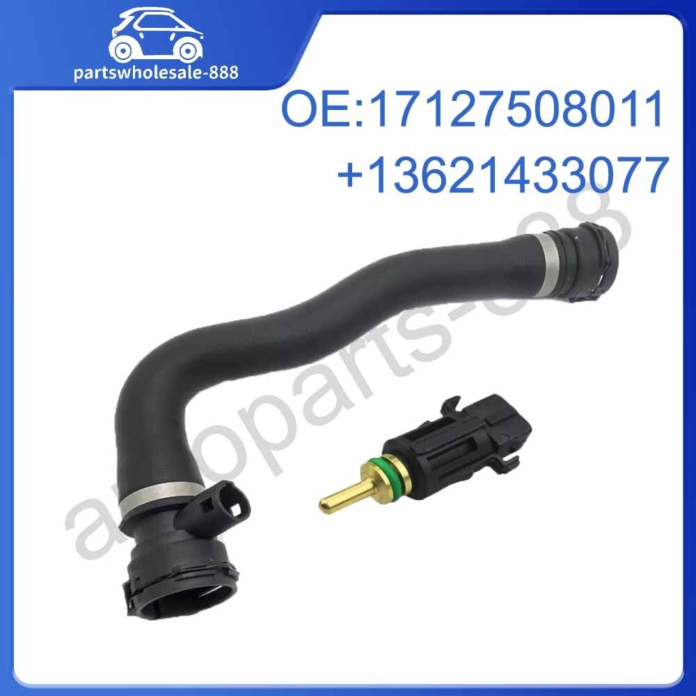 17127508011 Radiator Lower Hose + Sensor for BMW 745Li 545 745 645 E65 7 Series