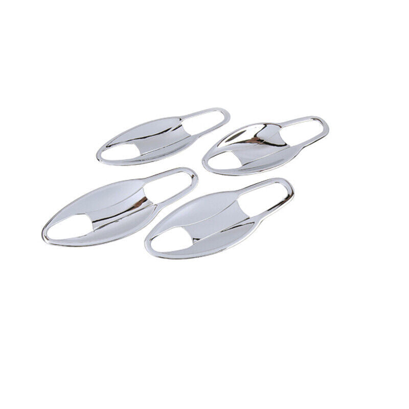 Chrome Car Outer Side Door Bowl Cover Trims ABS Fit for Honda CRV CR-V 2012-2016