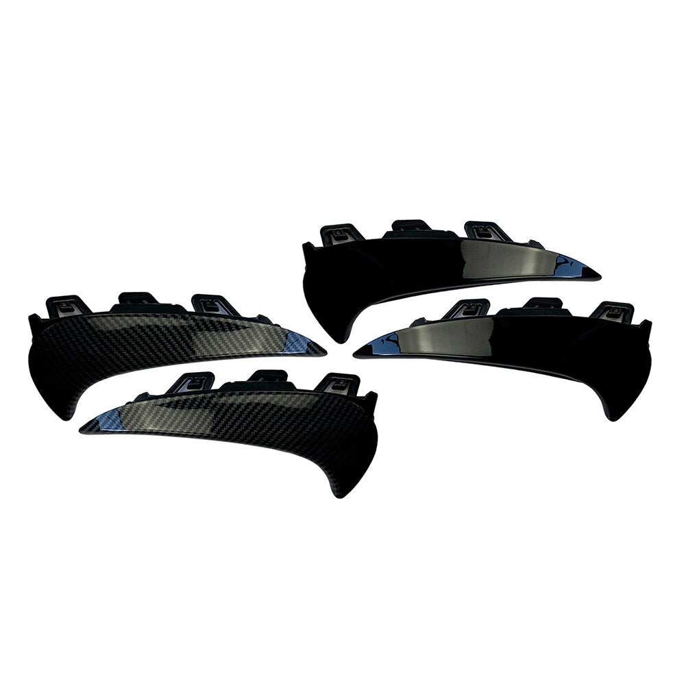 2XRear Bumper Splitter Spoiler Canard Air Vent Fit for Mercedes-Benz GLA200 260 H247
