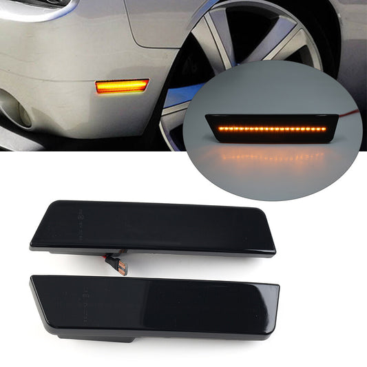 LED Front Side Marker Lights for Dodge for Challenger 2008-14 Charger 2011-14 12