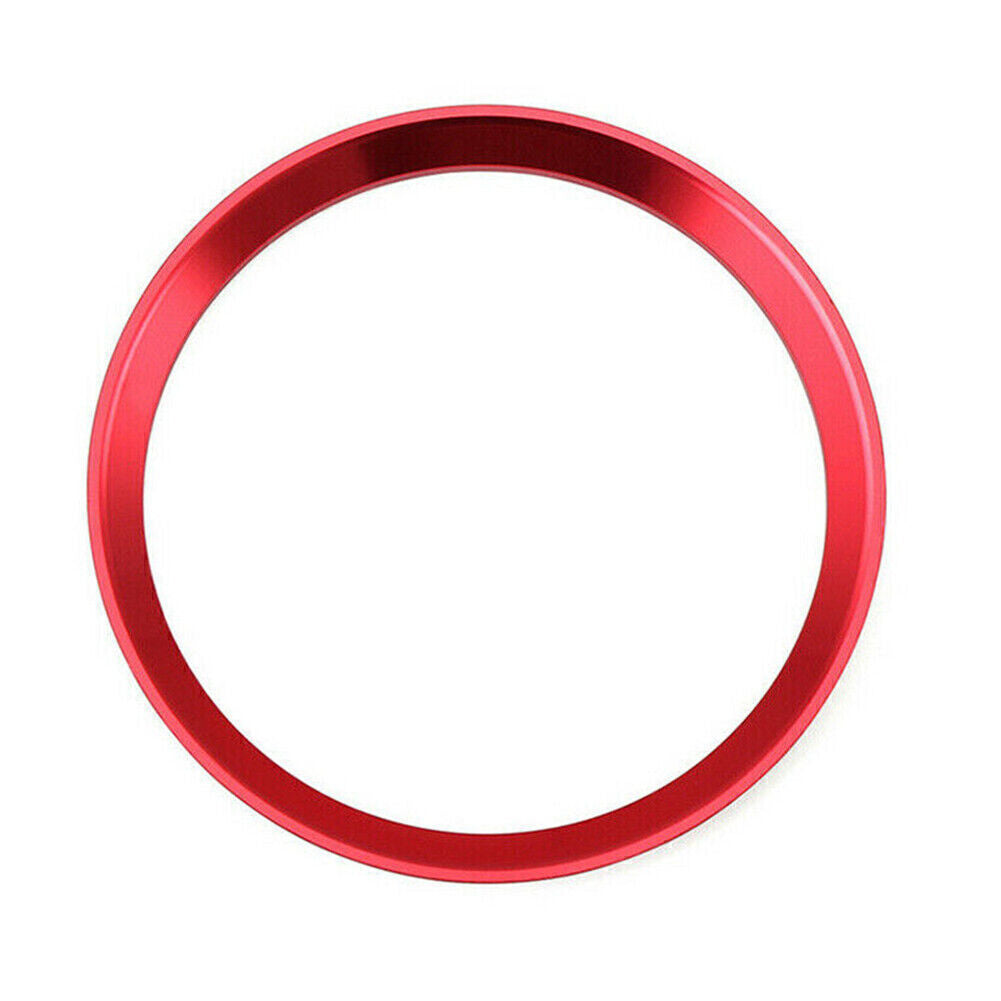Steering Wheel Center Decor Ring Trim Cover for Mercedes-Benz C E CLA GLA Silver